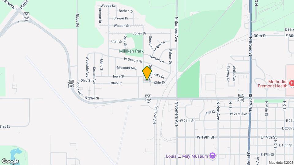 1145 Ohio St Map and Location Details