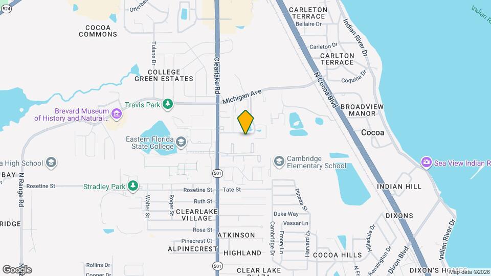 1562 University Ln Mapa y Detalles de la Ubicación