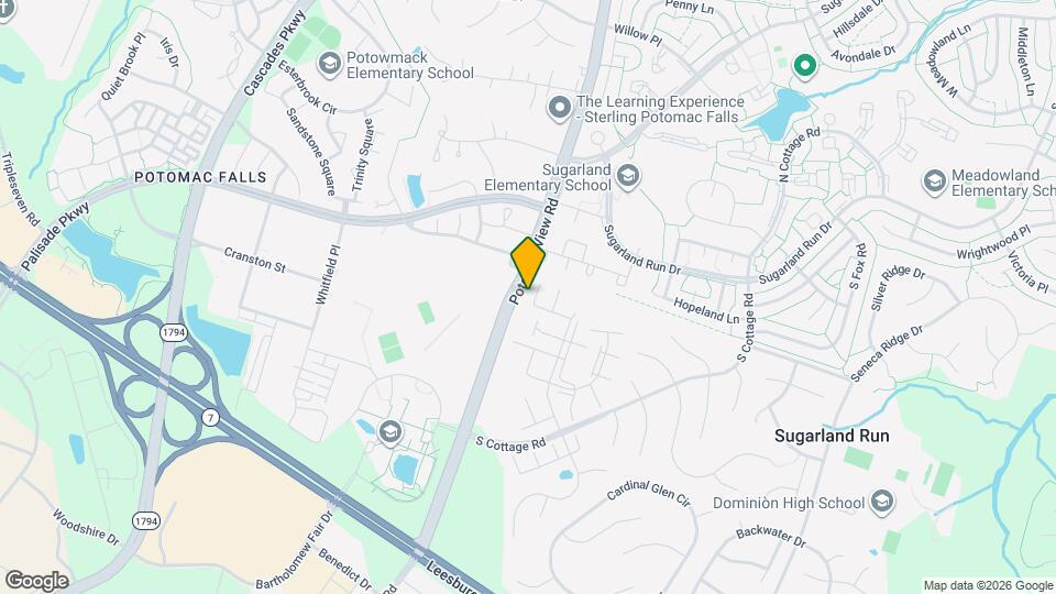 46613 Silhouette Square Map and Location Details