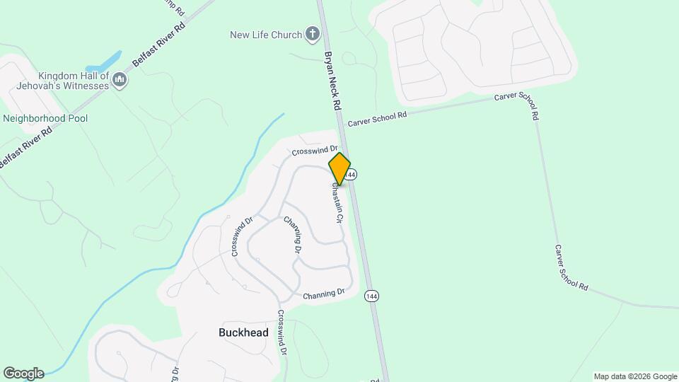 389 Chastain Cir Map and Location Details