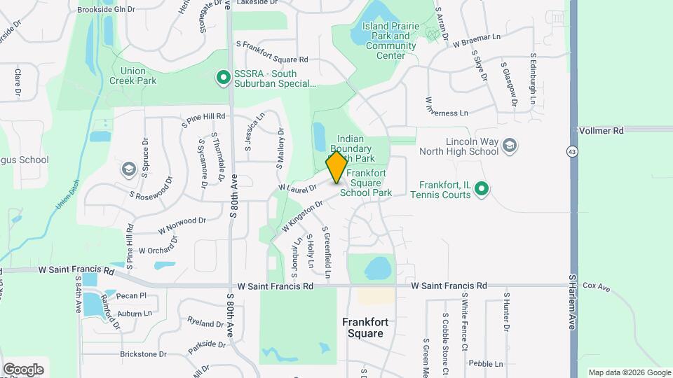 7800 W Kingston Dr Map and Location Details