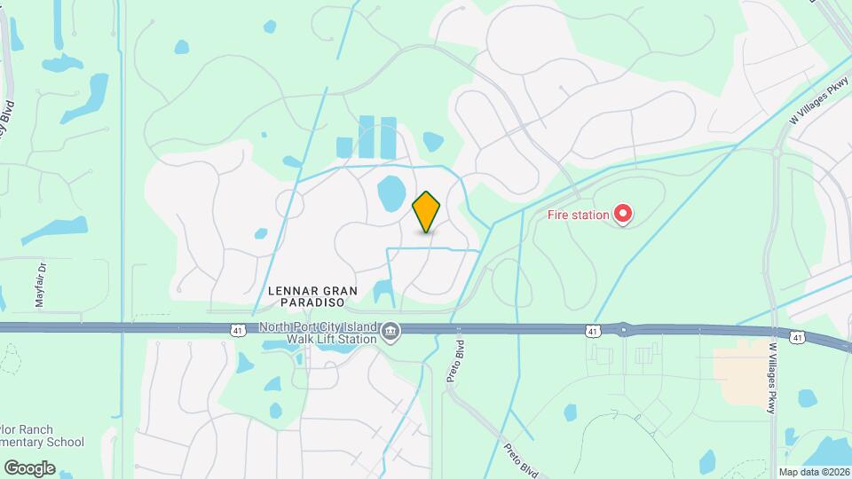 20249 Tesoro Dr Map and Location Details