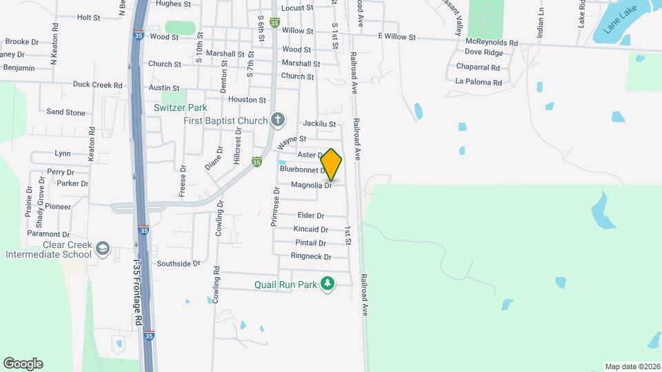 108 Magnolia Dr Mapa y Detalles de la Ubicación