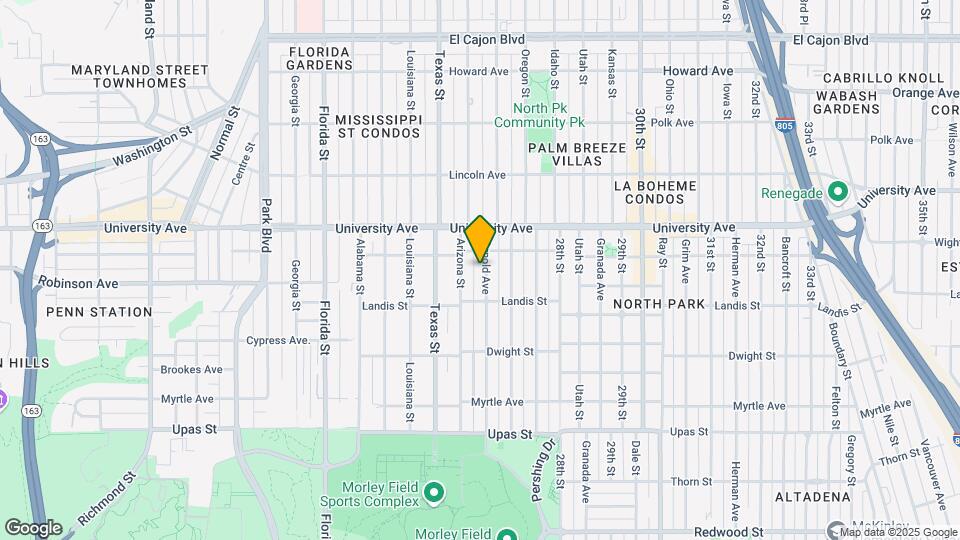 3762 Arnold Ave Map and Location Details