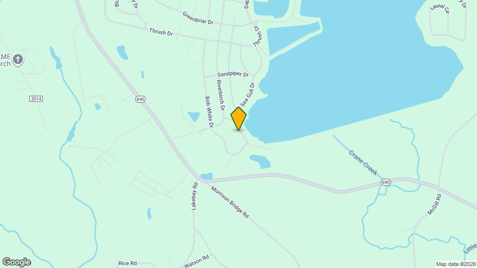 1026 Sea Gull Dr Mapa y Detalles de la Ubicación