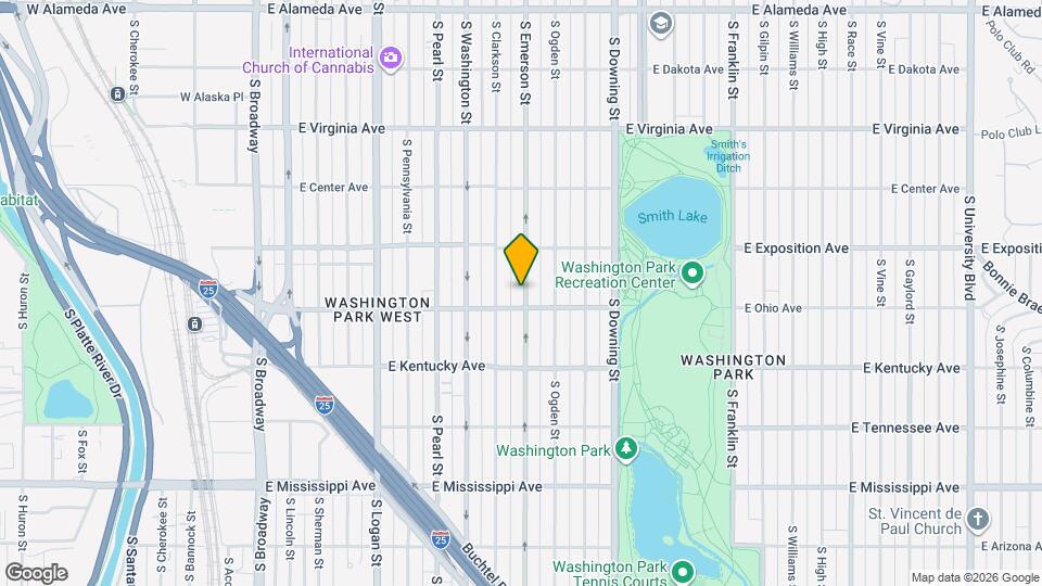 777 South Emerson Street Map and Location Details