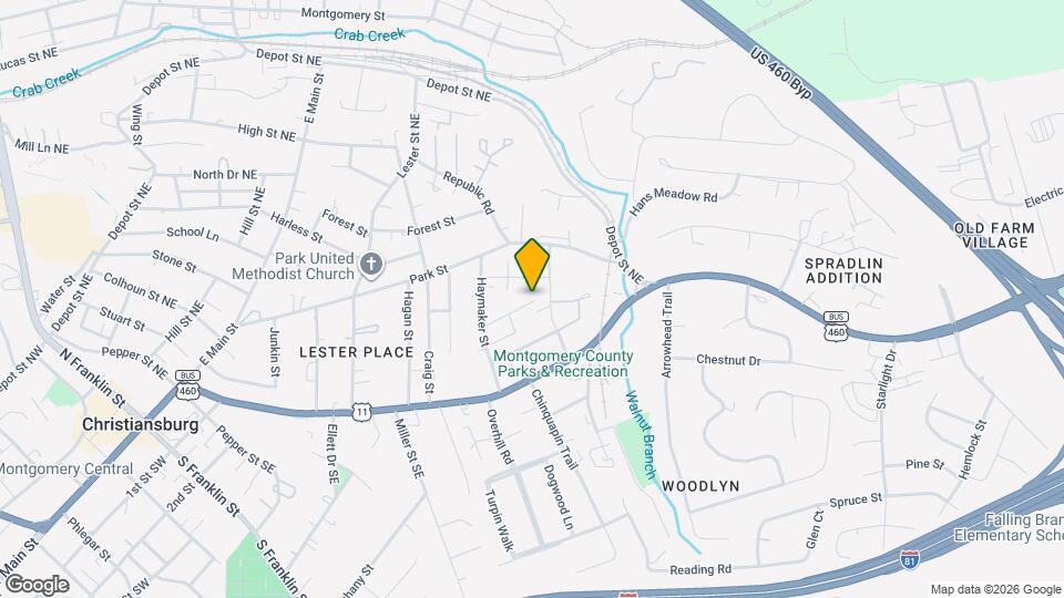 740 Lawn Dr Map and Location Details