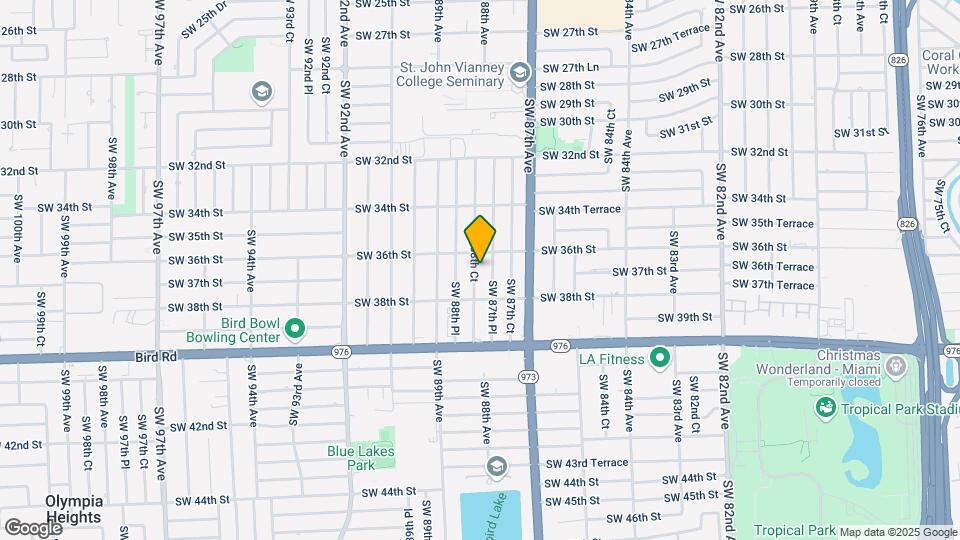3635 SW 88th Ct Map and Location Details