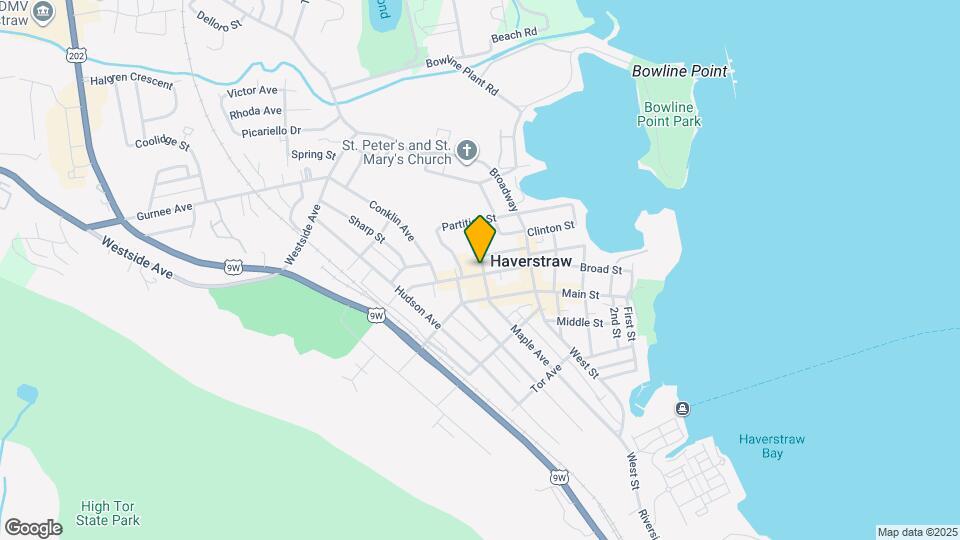 40 W Broad St Map and Location Details