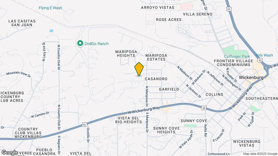 839 W Hermosa Dr Mapa y Detalles de la Ubicación