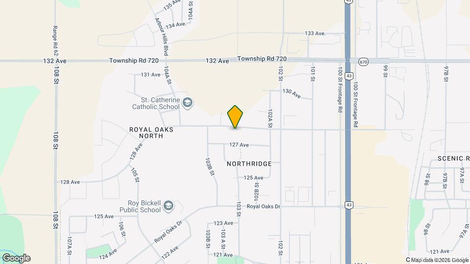 10305-10128 128 Ave Map and Location Details