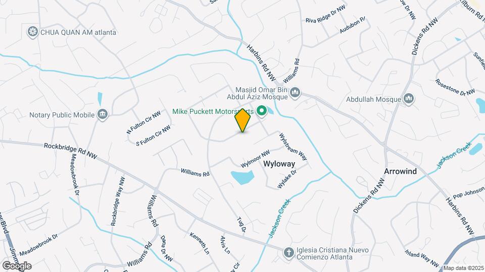 5823 Williamsburg Dr NW Map and Location Details