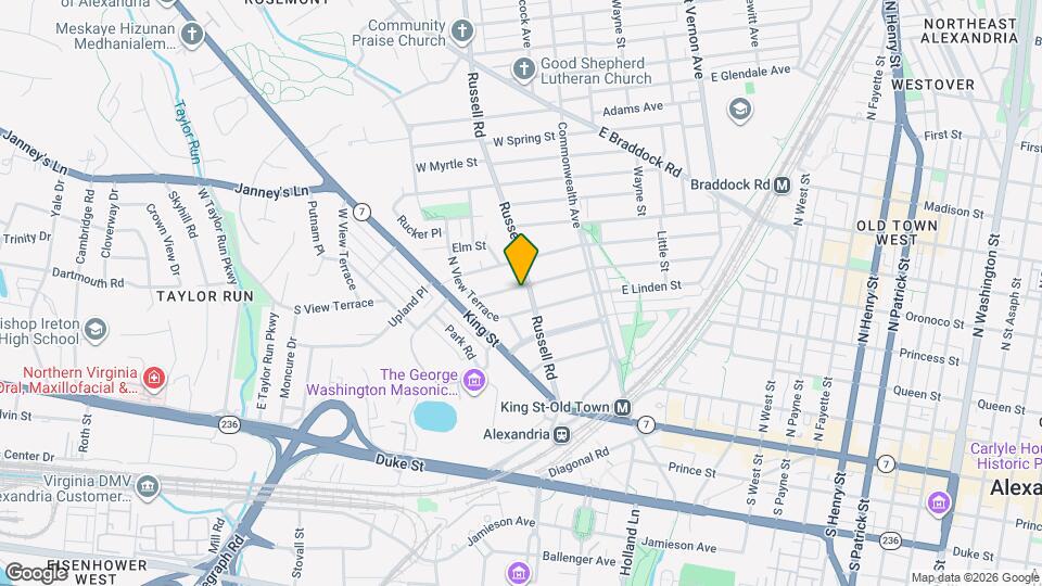 306 Russell Rd Mapa y Detalles de la Ubicación