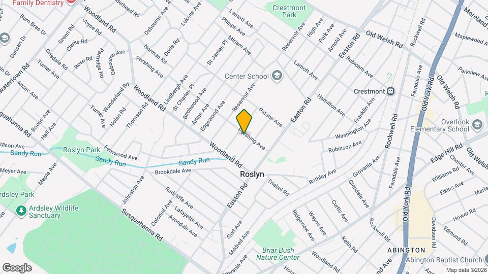 2448 Pershing Ave Map and Location Details