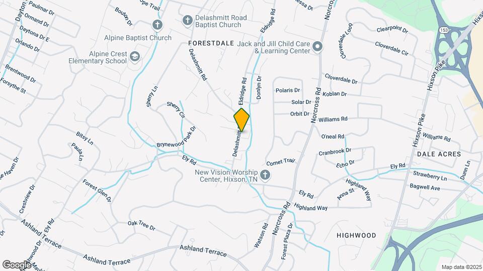 4380 Delashmitt Rd Map and Location Details