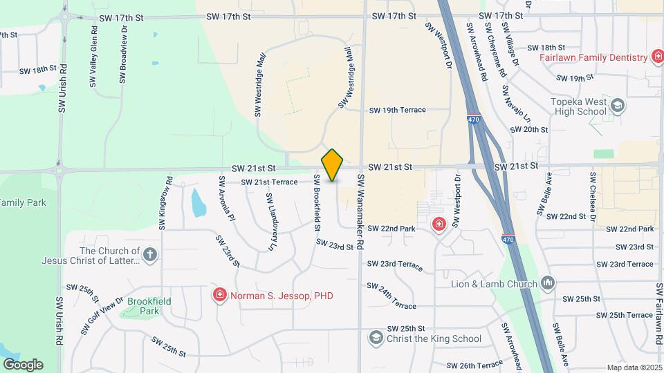 2121 SW Brandywine Ln Map and Location Details