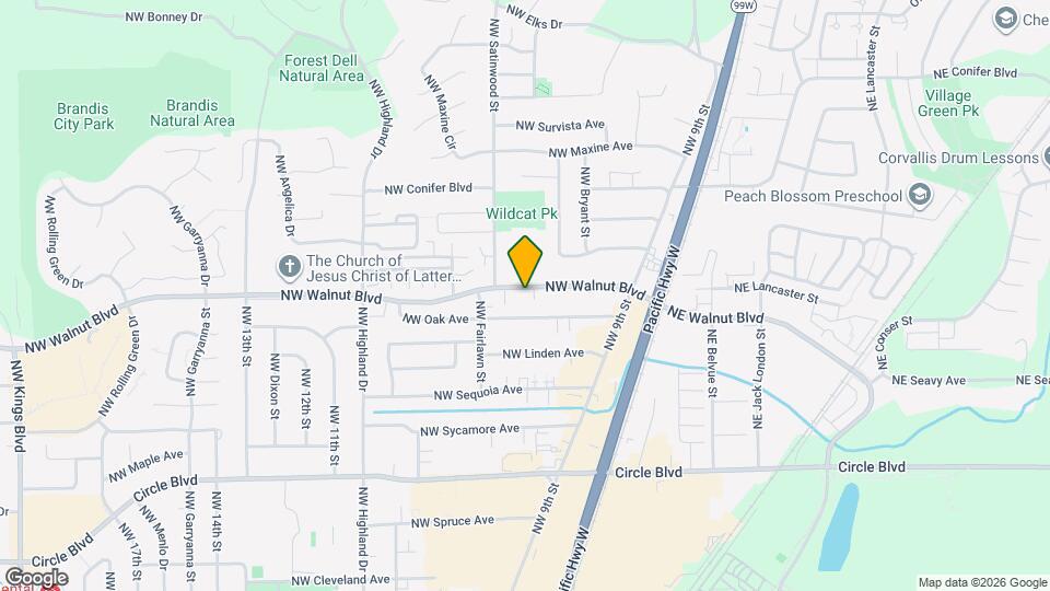 652 NW Walnut Blvd Map and Location Details