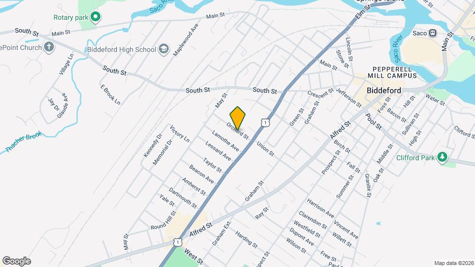 15 Orchard St, Unit 1 Mapa y Detalles de la Ubicación