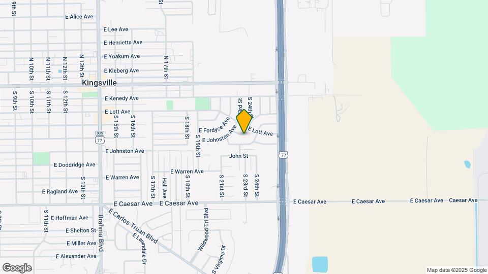 1907 Oklahoma St Map and Location Details