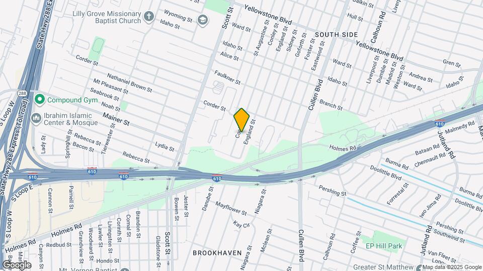 7301 Conley St Map and Location Details