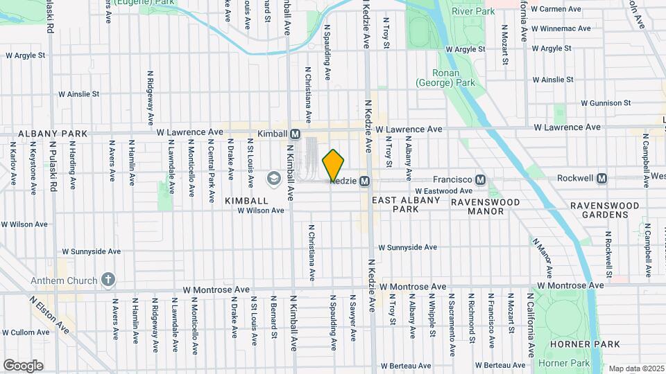 4651 N Spaulding Ave Map and Location Details