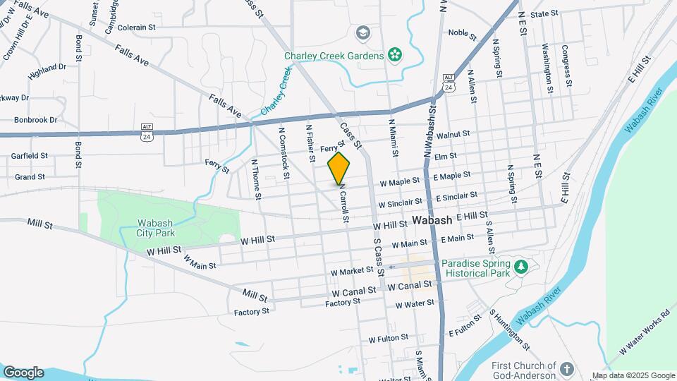 309 W Maple St Mapa y Detalles de la Ubicación