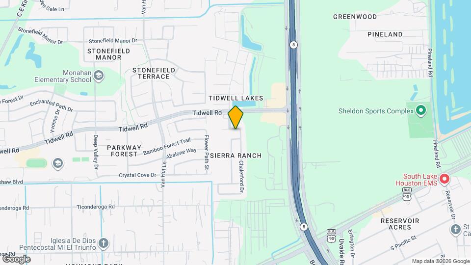 13314 Ambrosa Dr Mapa y Detalles de la Ubicación