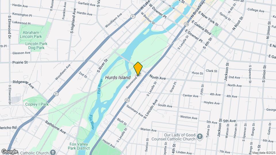 324 Rosewood Ave Map and Location Details