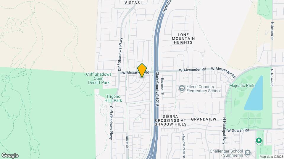 10520 Shiny Skies Dr Map and Location Details