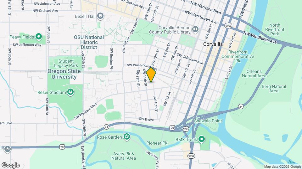 726 SW 10th St Map and Location Details