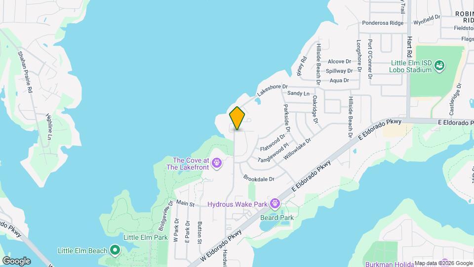 720 Lakeshore Dr Map and Location Details