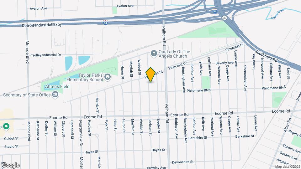 6611 Jackson St Map and Location Details