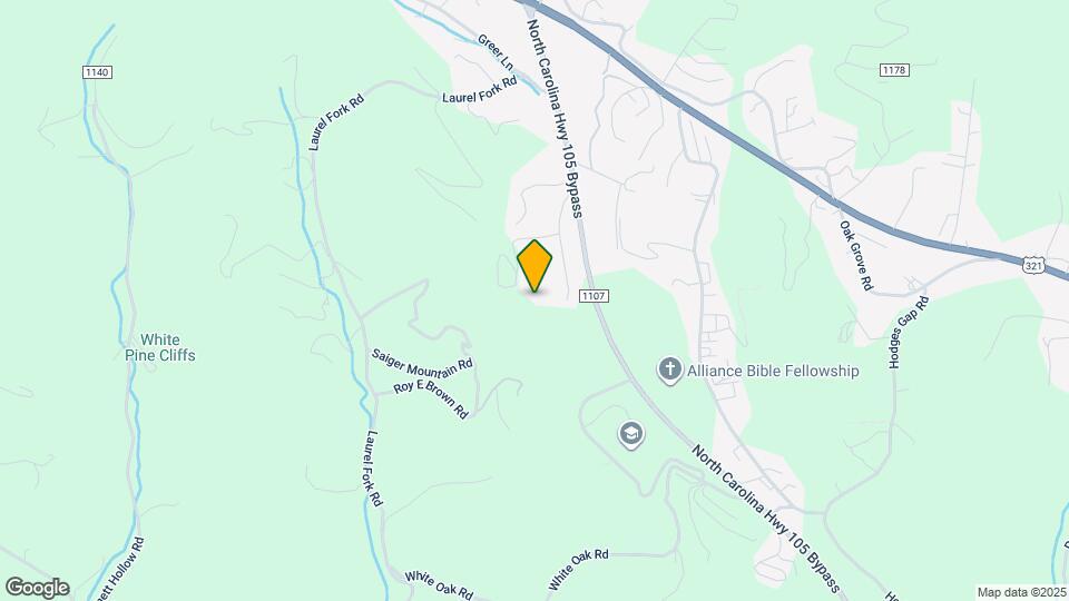 312 Hodges Valley Rd Map and Location Details