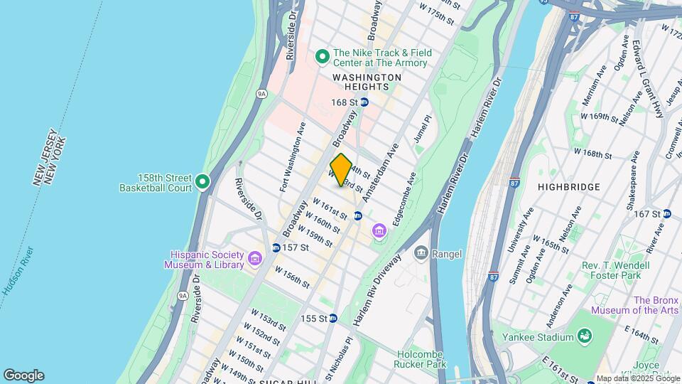 529 W 162nd St Map and Location Details