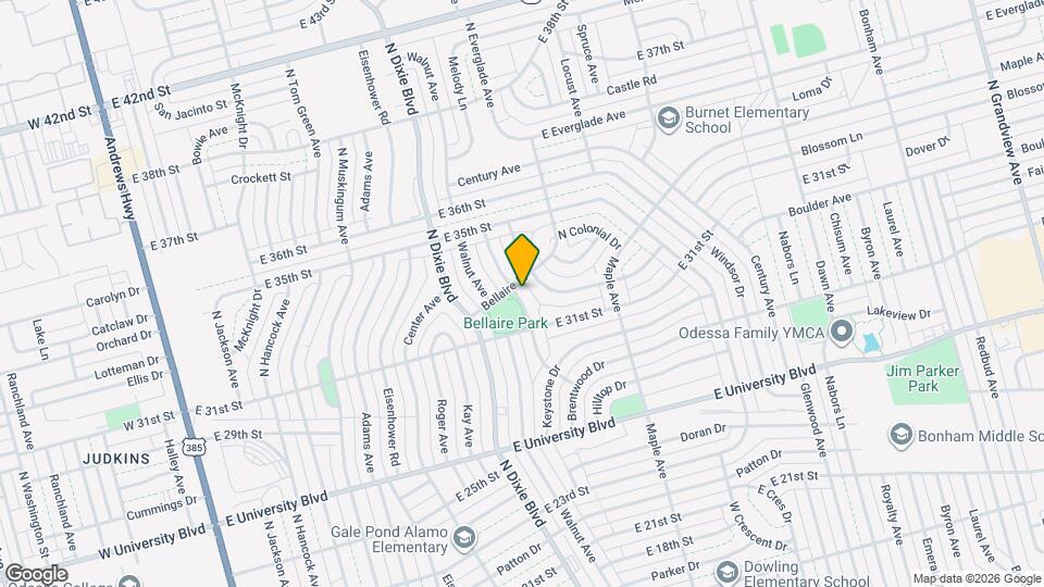 3120 Chestnut Ave Map and Location Details