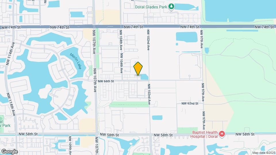 6611 NW 102nd Path Map and Location Details