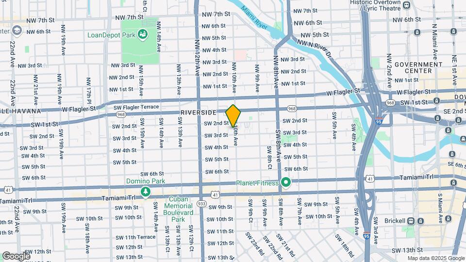 236 SW 10th Ave Map and Location Details