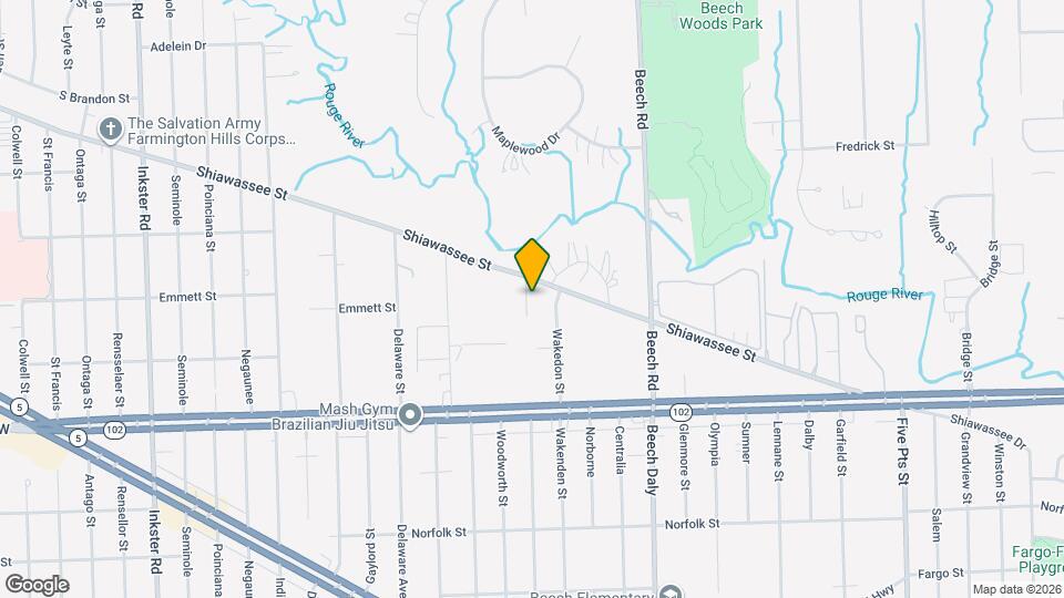 21112 Kinloch St Map and Location Details