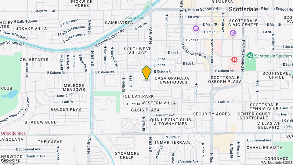 3314 North 68th Street, Unit 124 Map and Location Details