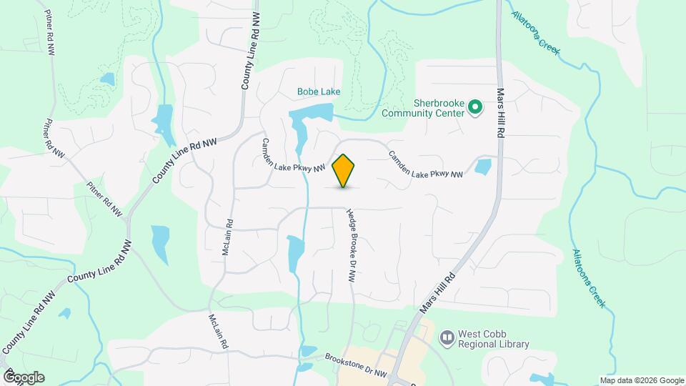 2234 Saluda Ln NW Mapa y Detalles de la Ubicación