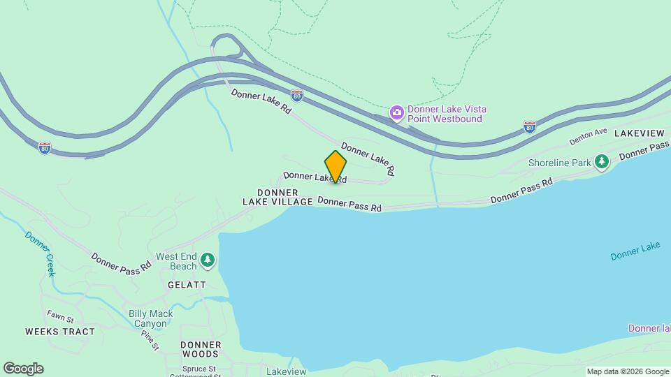 15466 Donner Pass Rd Mapa y Detalles de la Ubicación