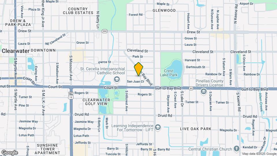 1443 De Leon St Map and Location Details