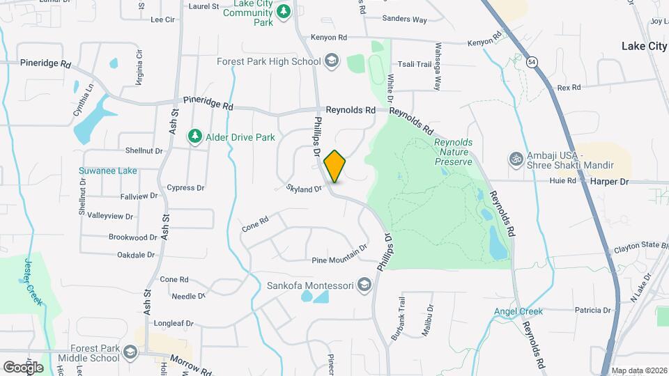 5694 Phillips Dr Map and Location Details