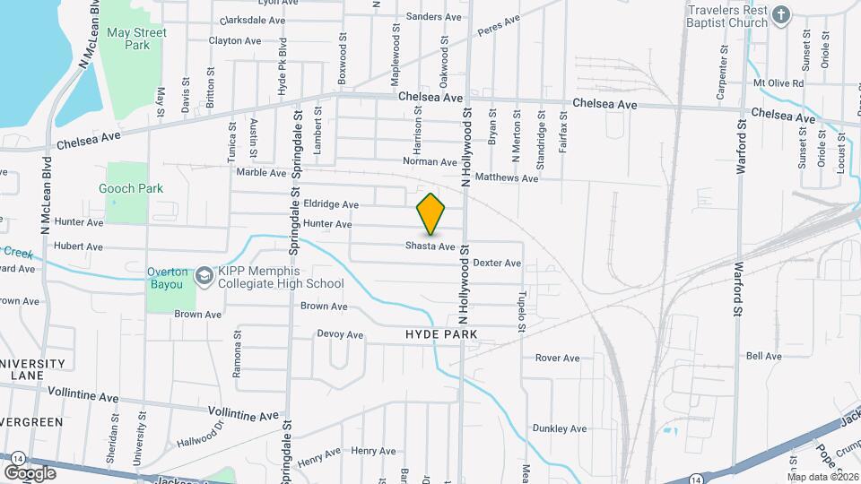 2402 Shasta Ave Map and Location Details