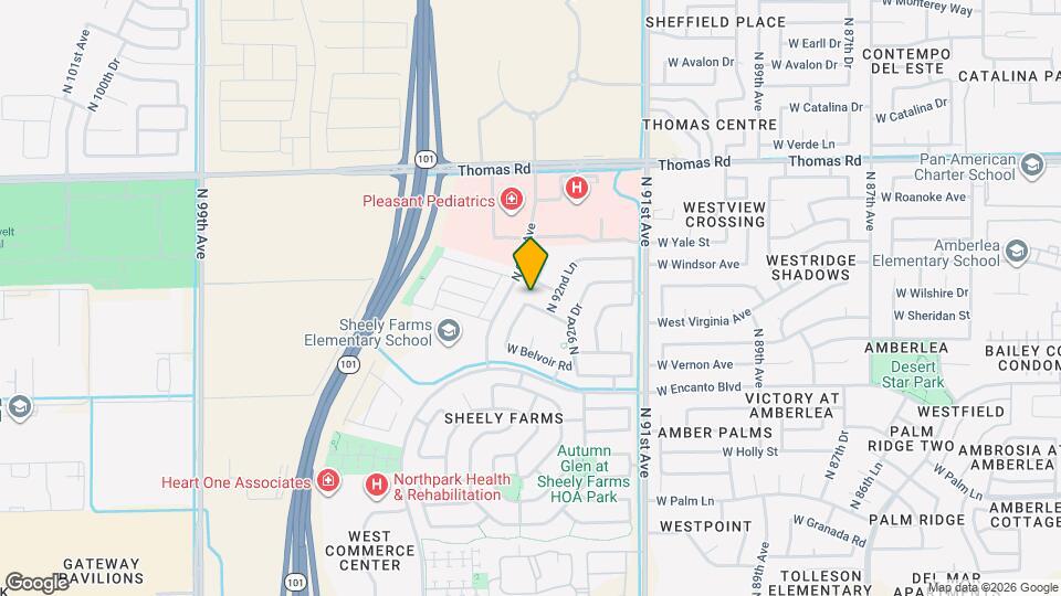 9274 W Sheridan St Mapa y Detalles de la Ubicación