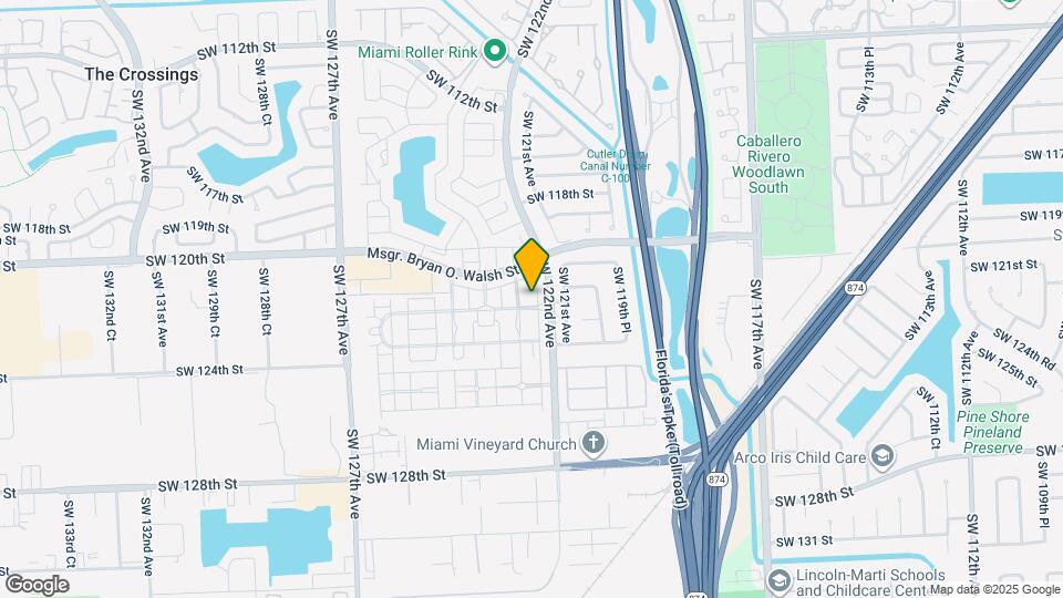 12172 SW 122nd Ct Map and Location Details