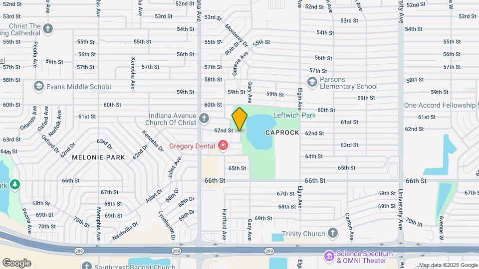 6208 Geneva Ave Map and Location Details