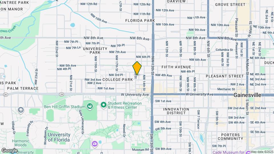 307 NW 15th St Mapa y Detalles de la Ubicación