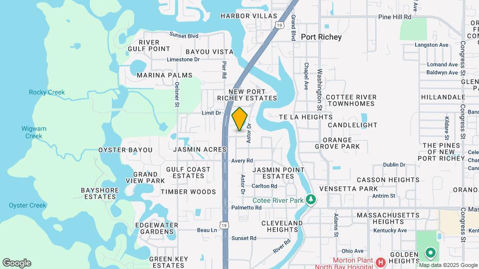 5311 Luna Vista Dr Map and Location Details