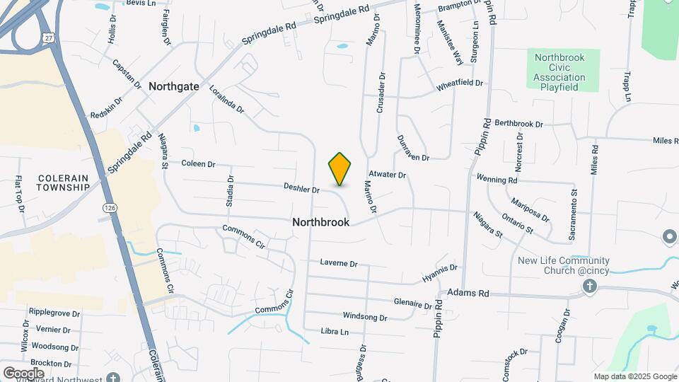 3150 Deshler Dr Map and Location Details